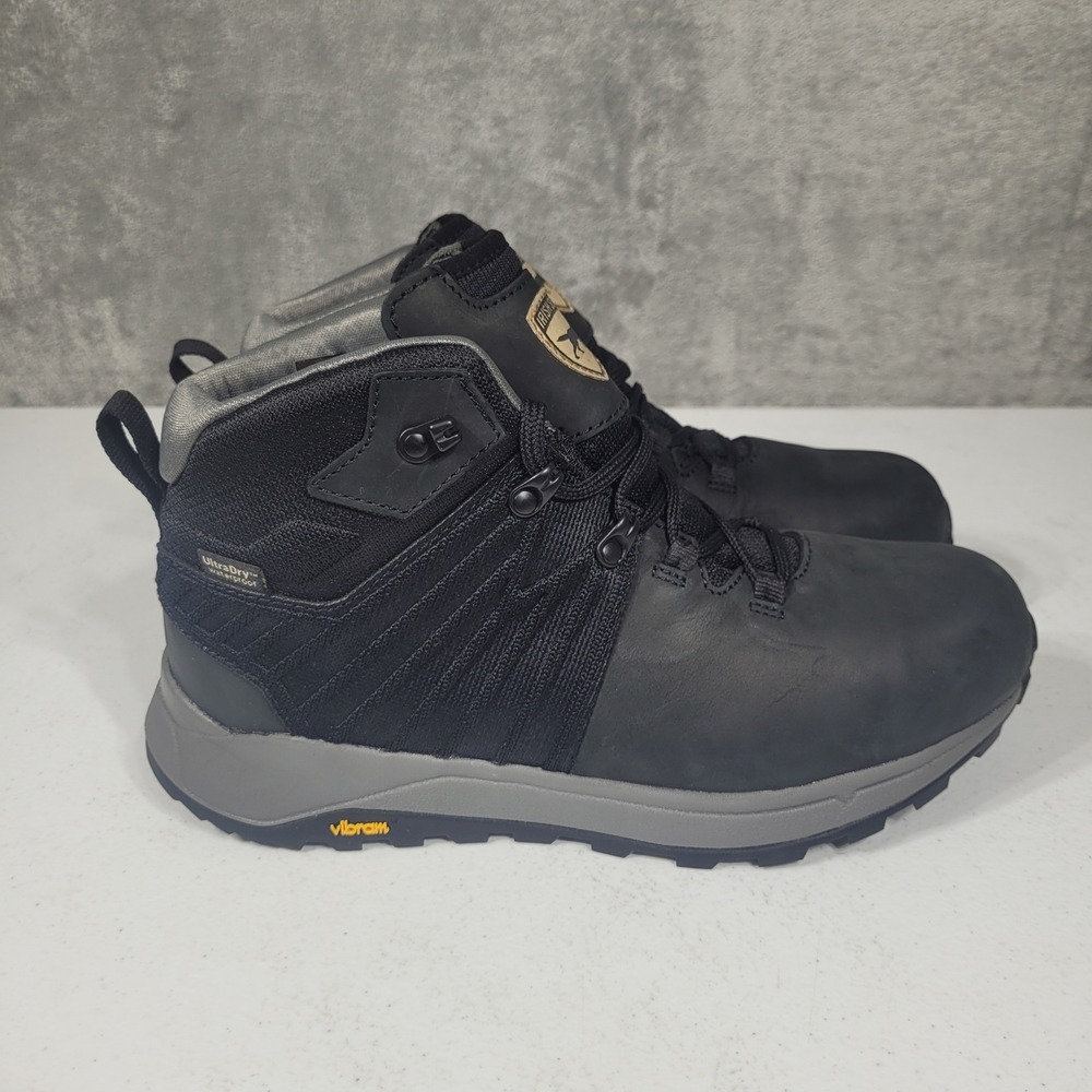 Irish Setter Work Boots Men 8.5 Black Kasota 83680 Waterproof Safety Toe Vibram